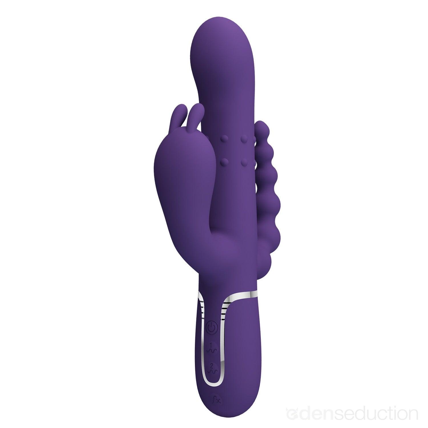 Insane Triple Rabbit Vibrator - EdenSeduce