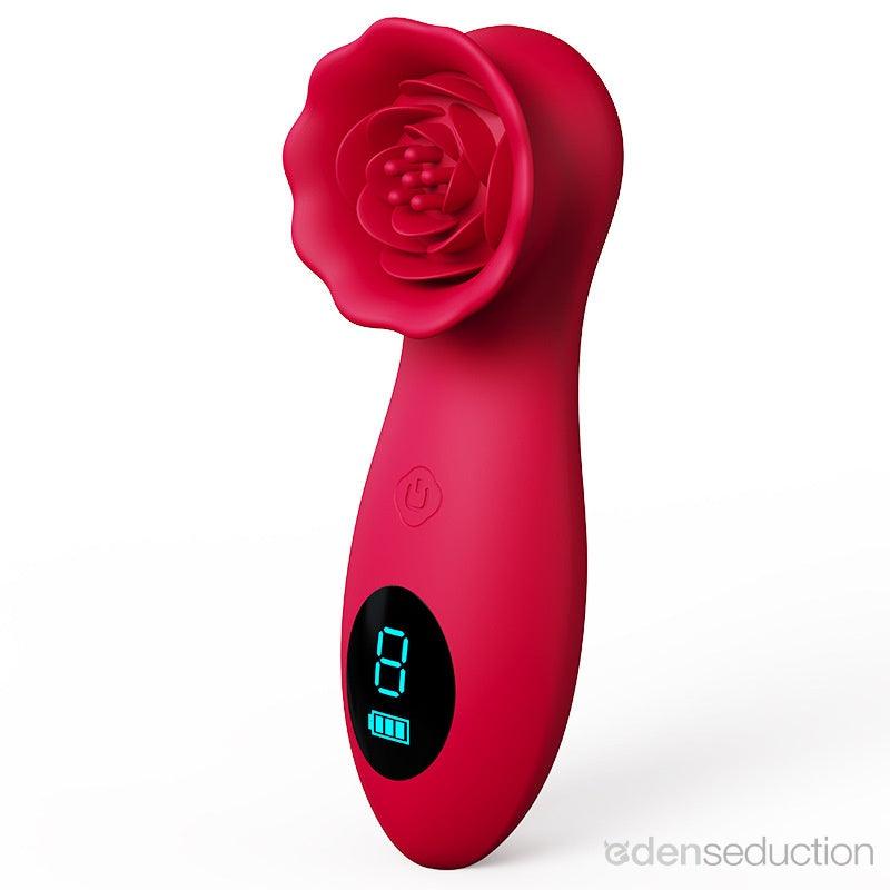 Blossom wand Rose vibrator - EdenSeduce