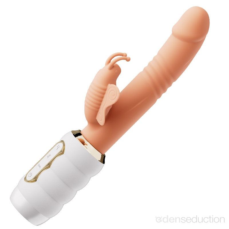 Ride on thrusting butterfly Mini sex machine - EdenSeduce