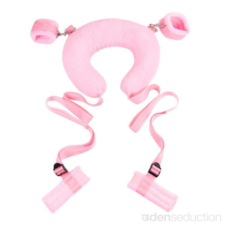 Comfy Plush Sex Sling with Neck Pillow - EdenSeduce