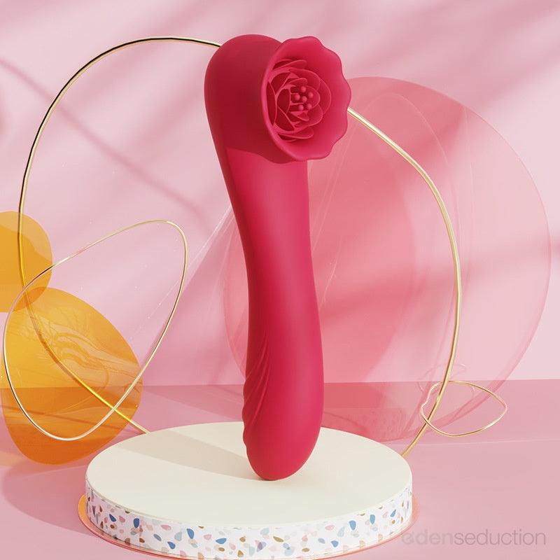 Flower power Dual rose vibrator - EdenSeduce