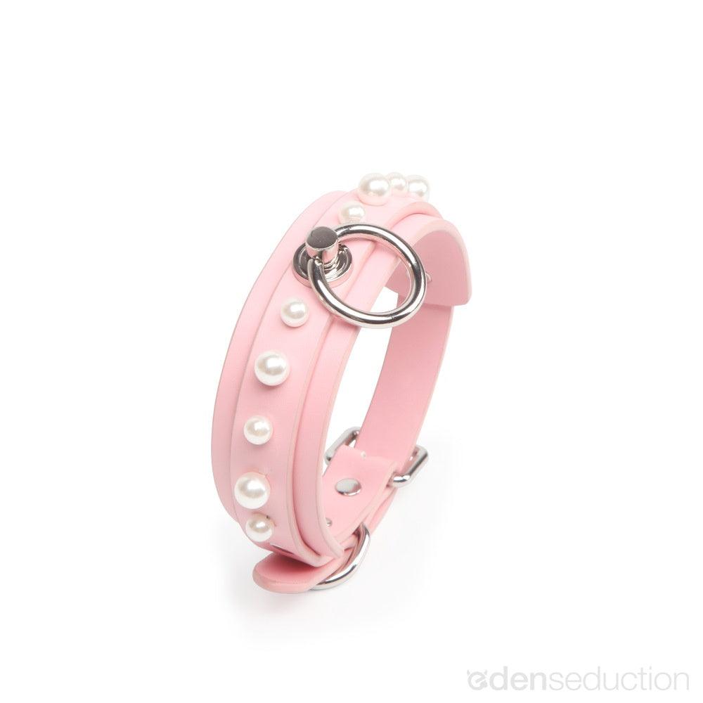 Silicone collar with leash Collar - EdenSeduce