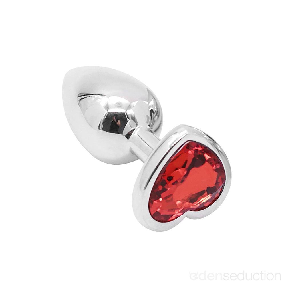 Precious heart Jeweled butt plug - EdenSeduce