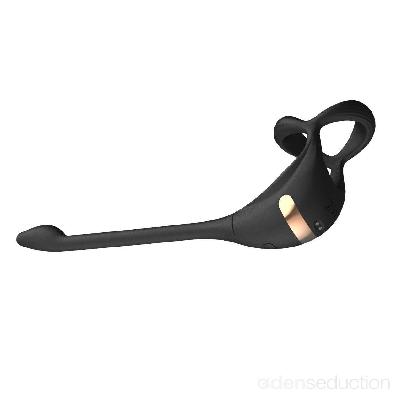 Hyperbola Prostate massager with cock ring - EdenSeduce