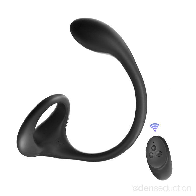 Connection P-spot Prostate massager with cock ring - EdenSeduce