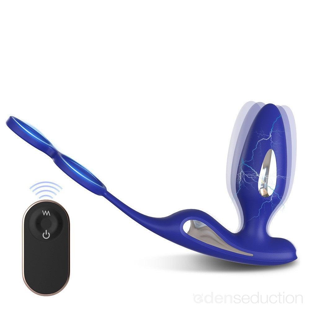 Elektra prostate plug Prostate massager with cock ring - EdenSeduce