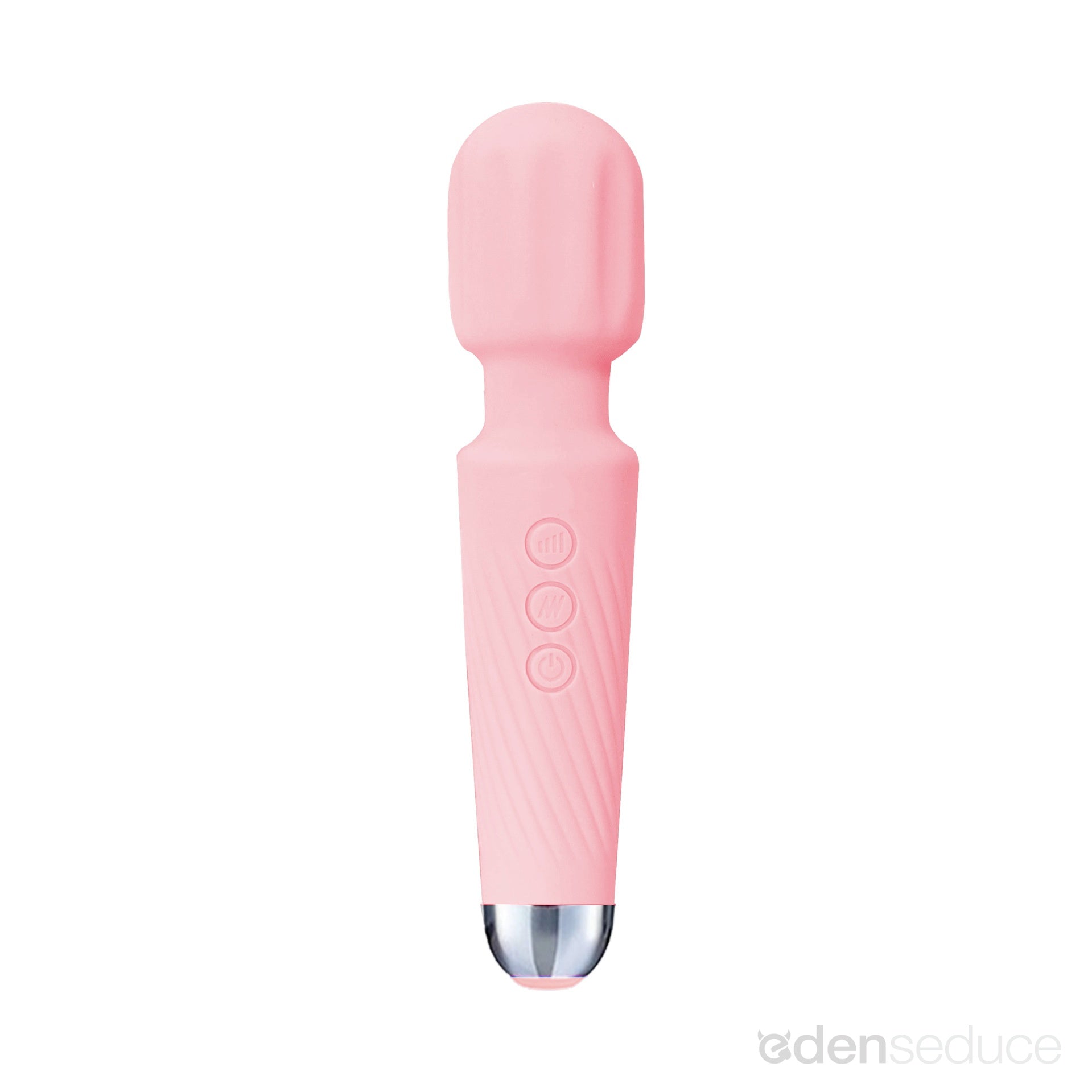 FREE High-Power Silicone Wand Vibrator in Blue (Intense Vibrations!) - EdenSeduce