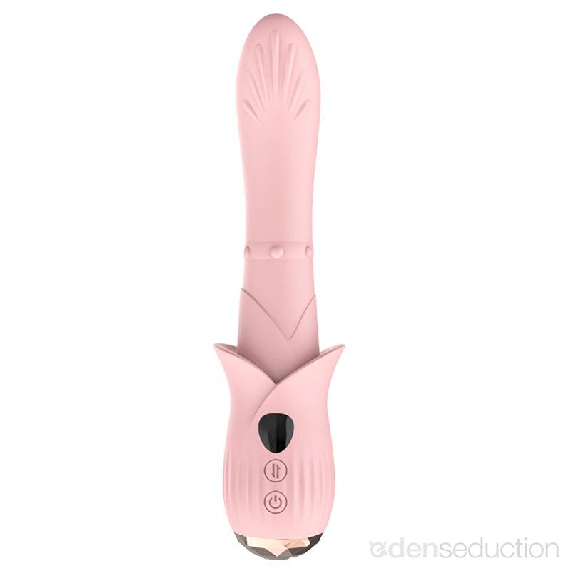 Rose G G spot rose vibrator - EdenSeduce