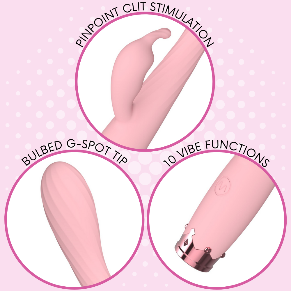 FREE Rabbit Vibrator – Clit & G-Spot Massager - EdenSeduce