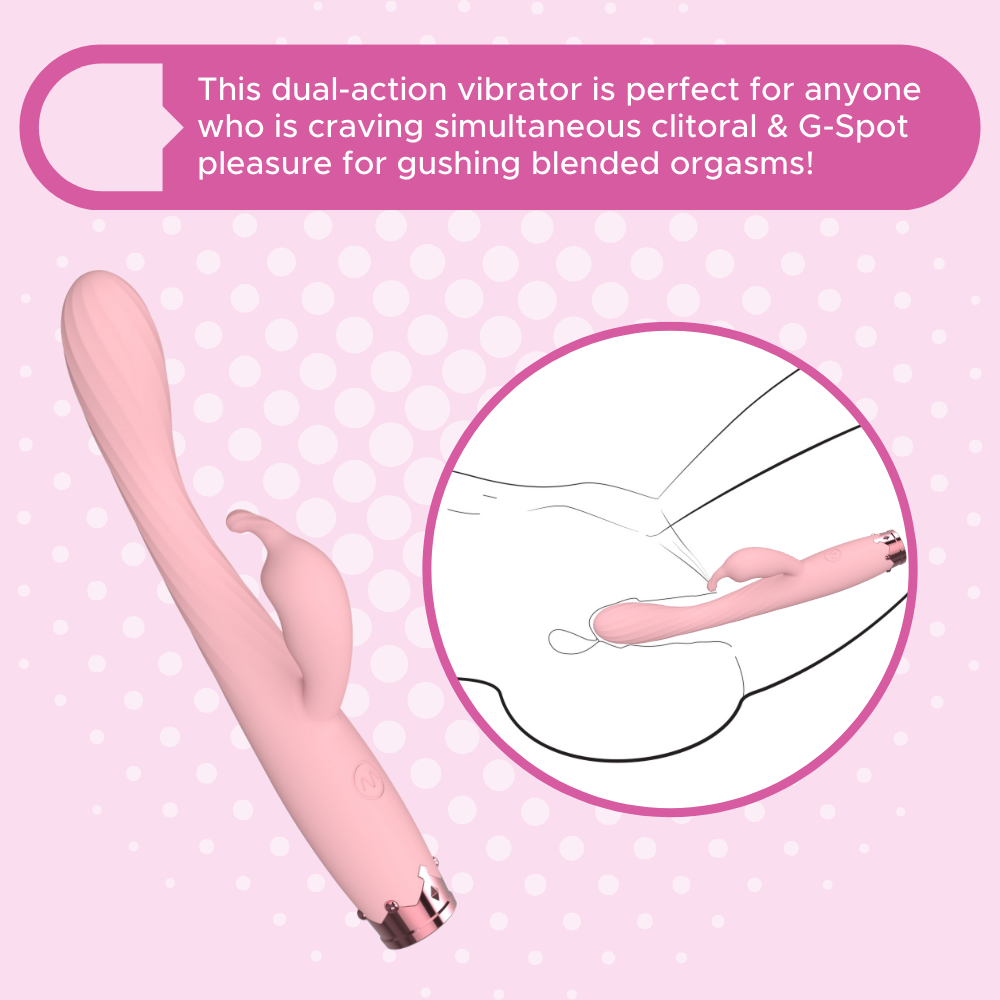 FREE Rabbit Vibrator – Clit & G-Spot Massager - EdenSeduce