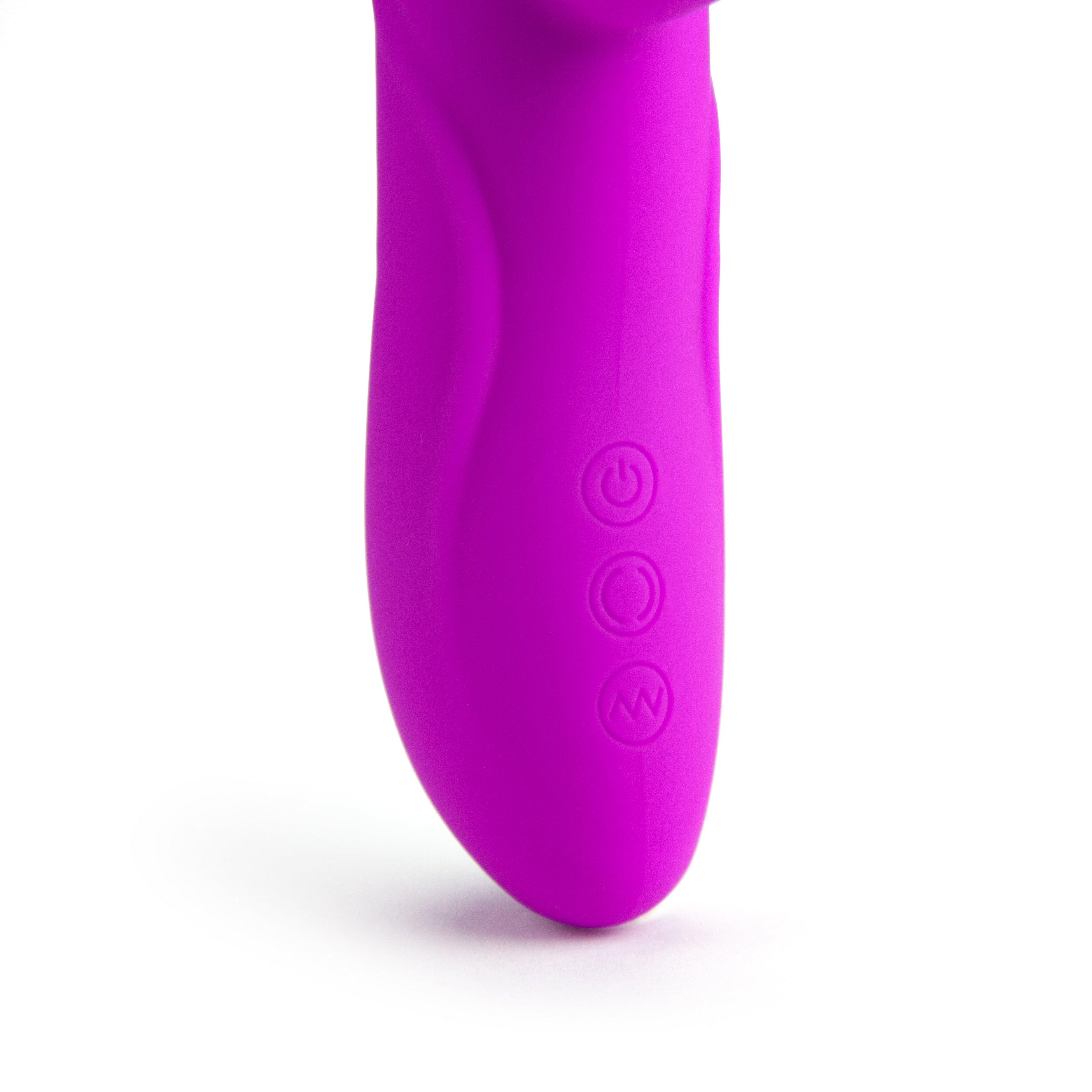 Heartbreaker Thrusting rabbit vibrator - EdenSeduce