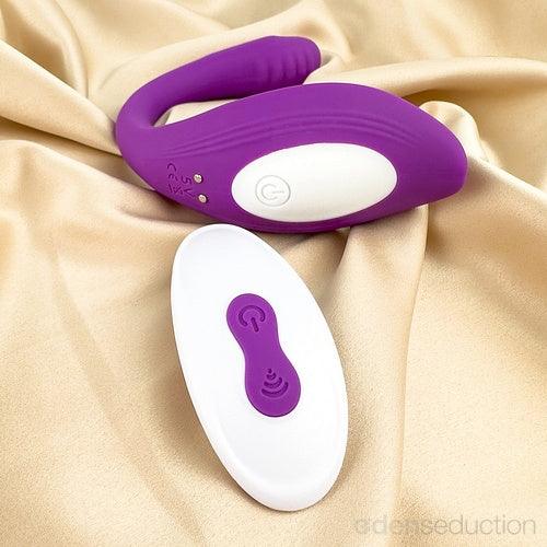 Bon curl C shaped vibrator with remote - EdenSeduce