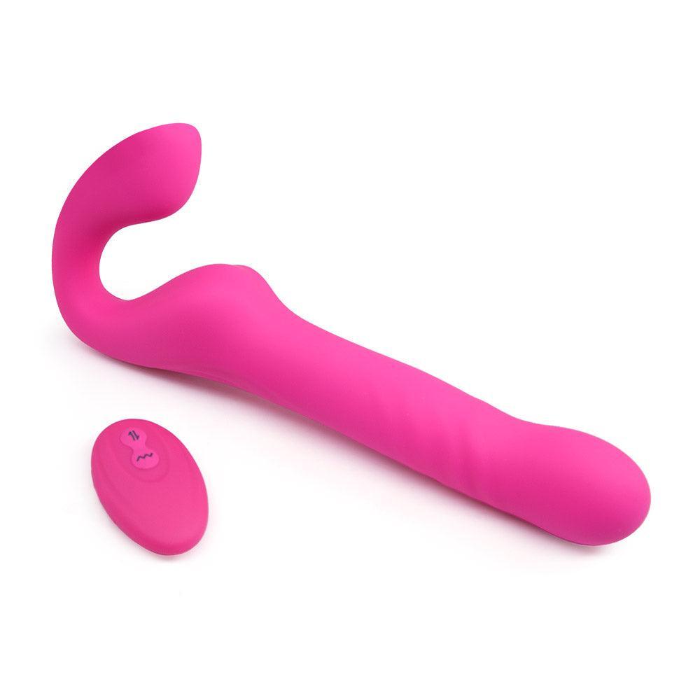 Thrust share Thrusting strapless strap on - EdenSeduce