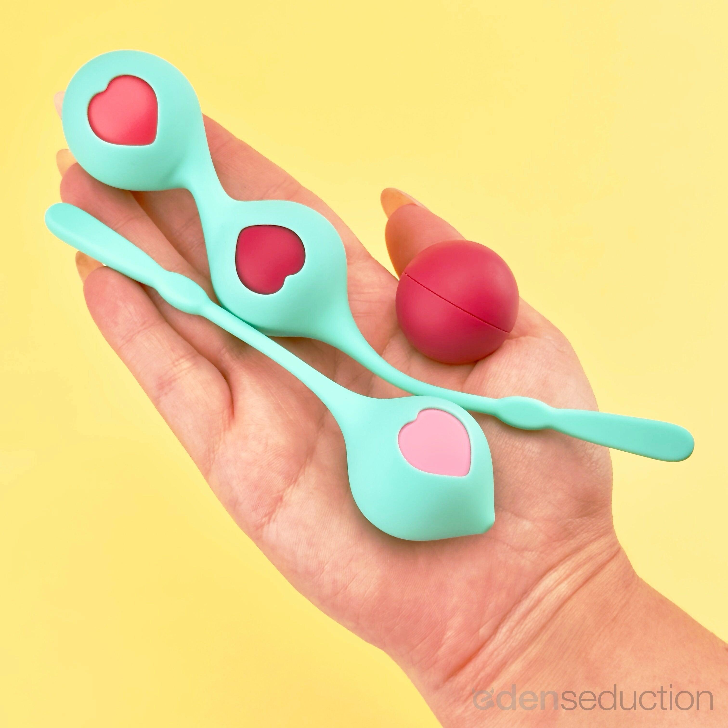 Wellness kegel set Ben wa balls - EdenSeduce