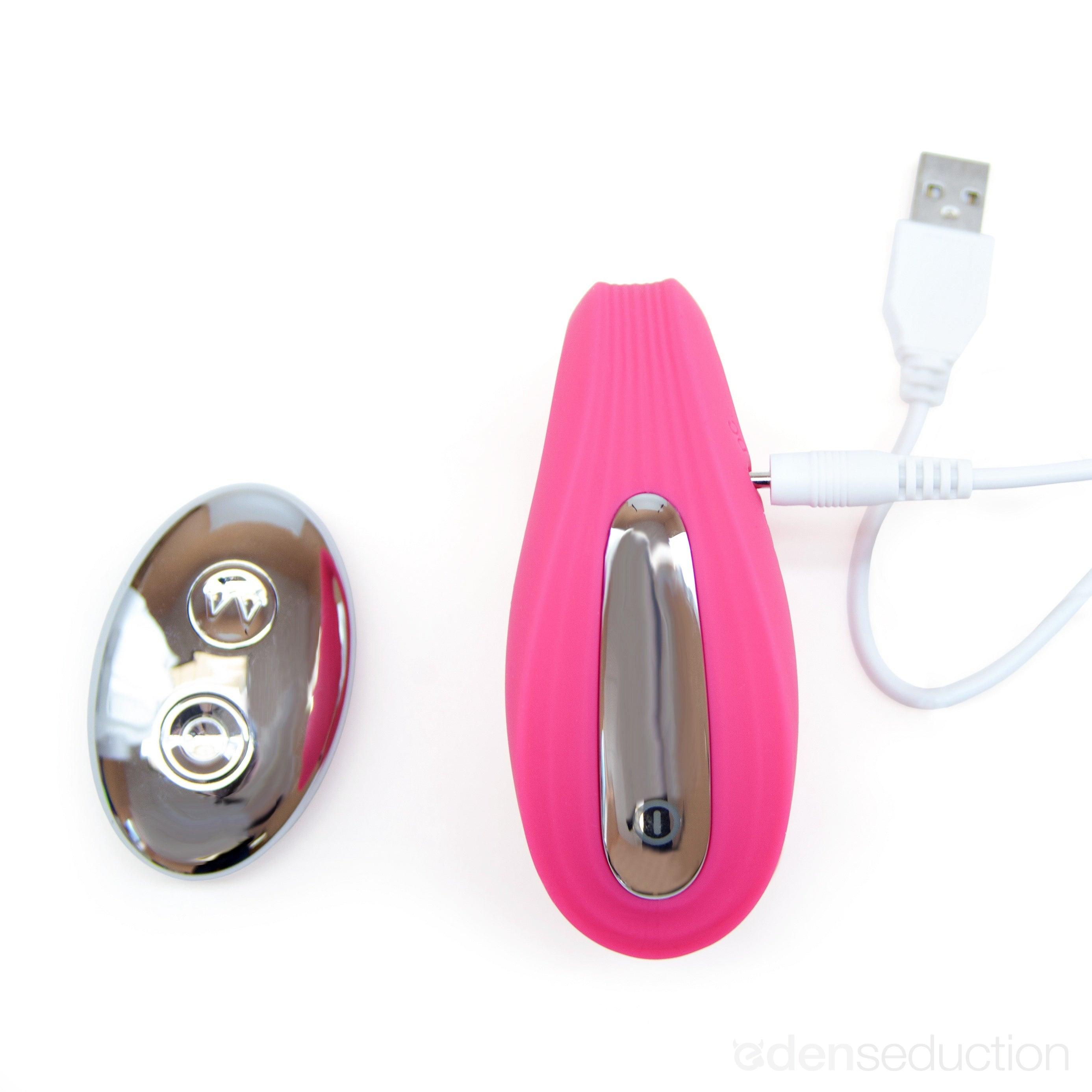 Love-U C shaped vibrator with remote - EdenSeduce