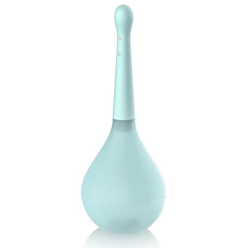 Squeezable Silicone Enema Bulb with Tapered Probe - EdenSeduce