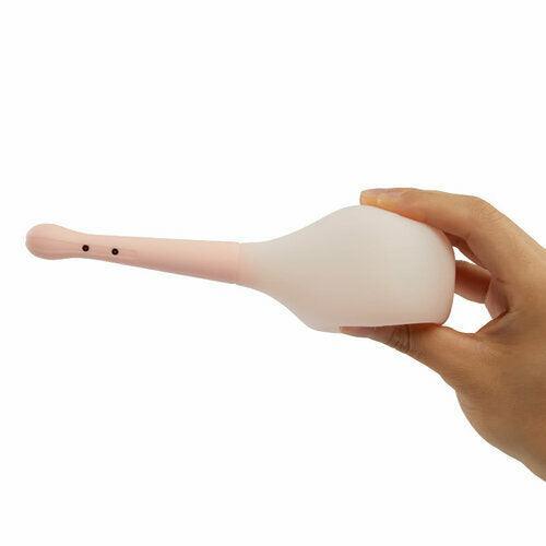 Squeezable Silicone Enema Bulb with Tapered Probe - EdenSeduce