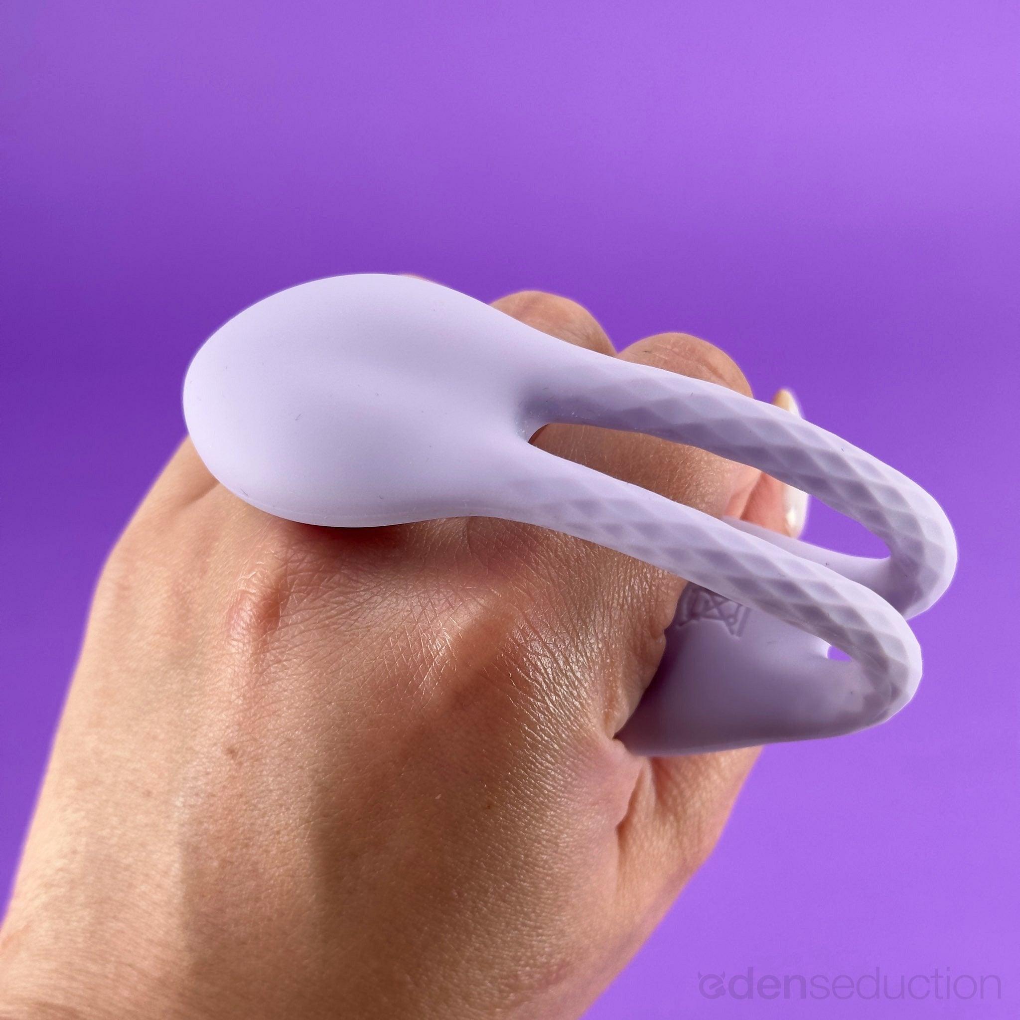 Love flex C shaped vibrator with remote - EdenSeduce