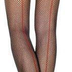 Black Fishnet Thigh High - One Size Available - EdenSeduce