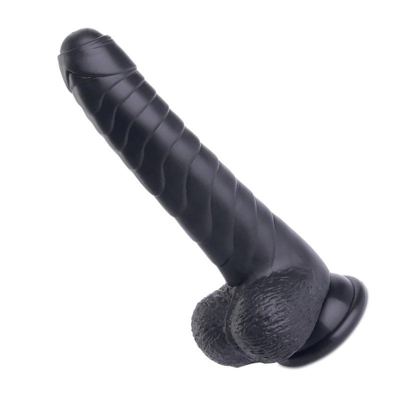 Black Foreskin Masturbation Dildo - EdenSeduce