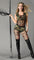 Camouflage Bodystocking Adult Costume - EdenSeduce