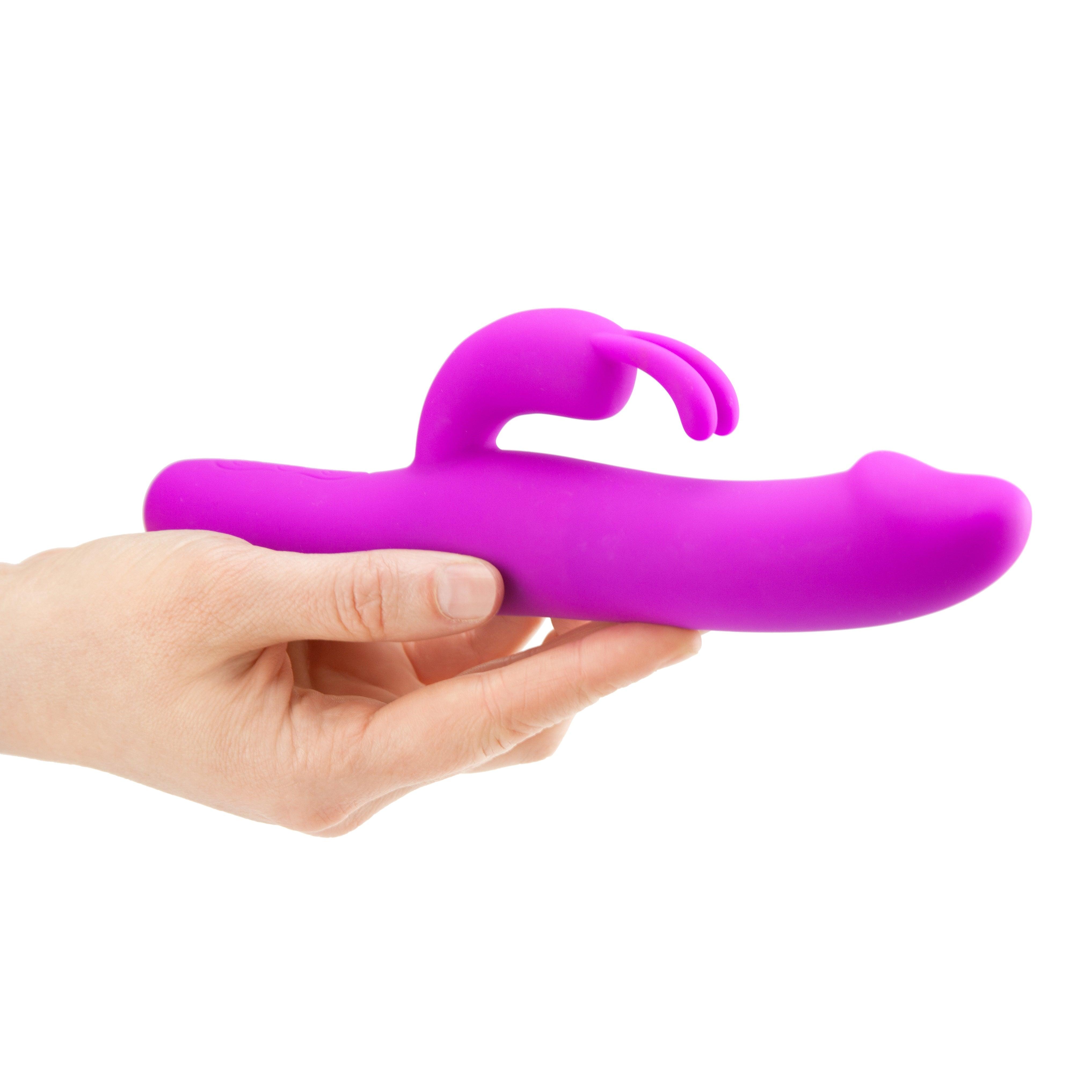 Thrill Thrusting rabbit vibrator - EdenSeduce