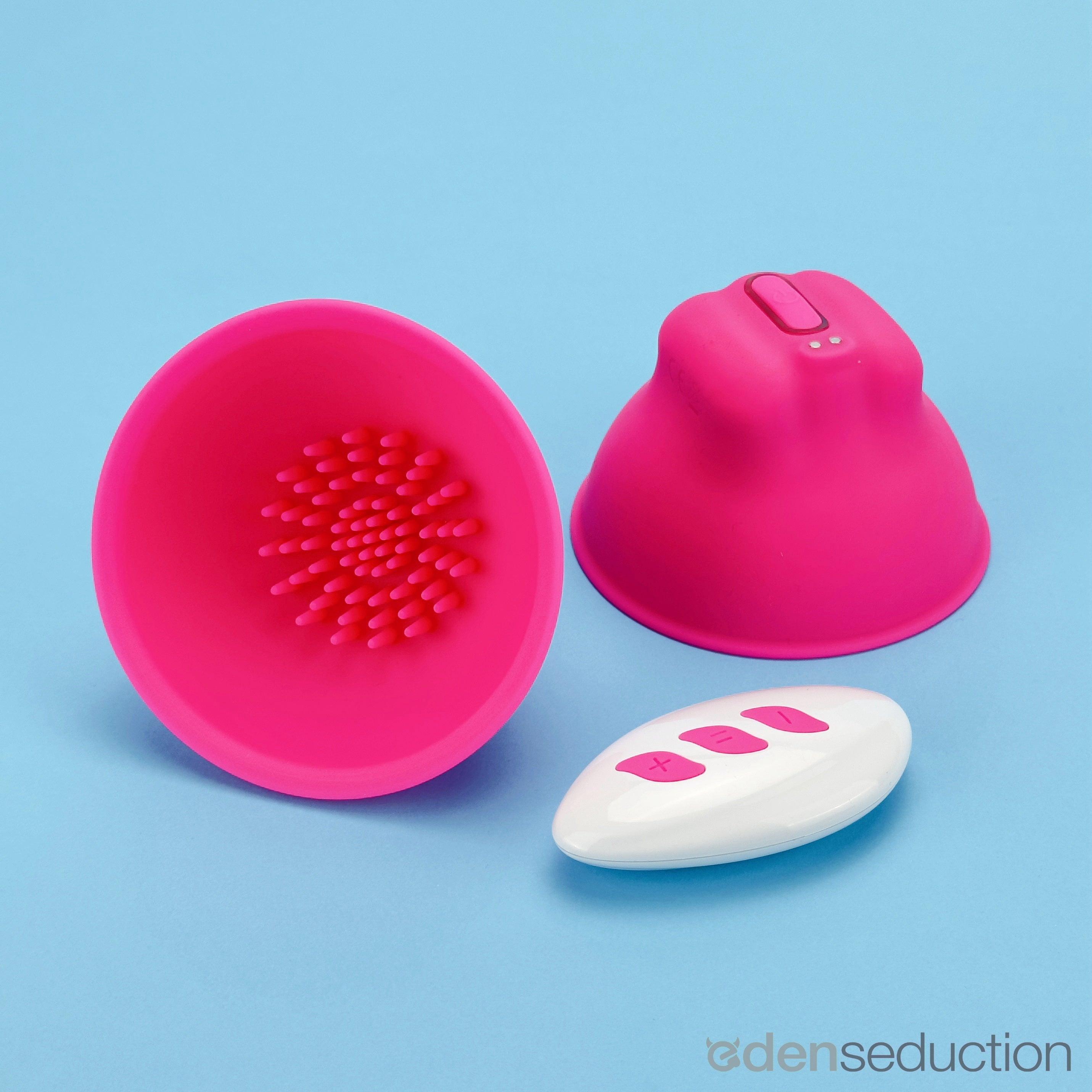 Remote-Controlled Breast Massager - EdenSeduce