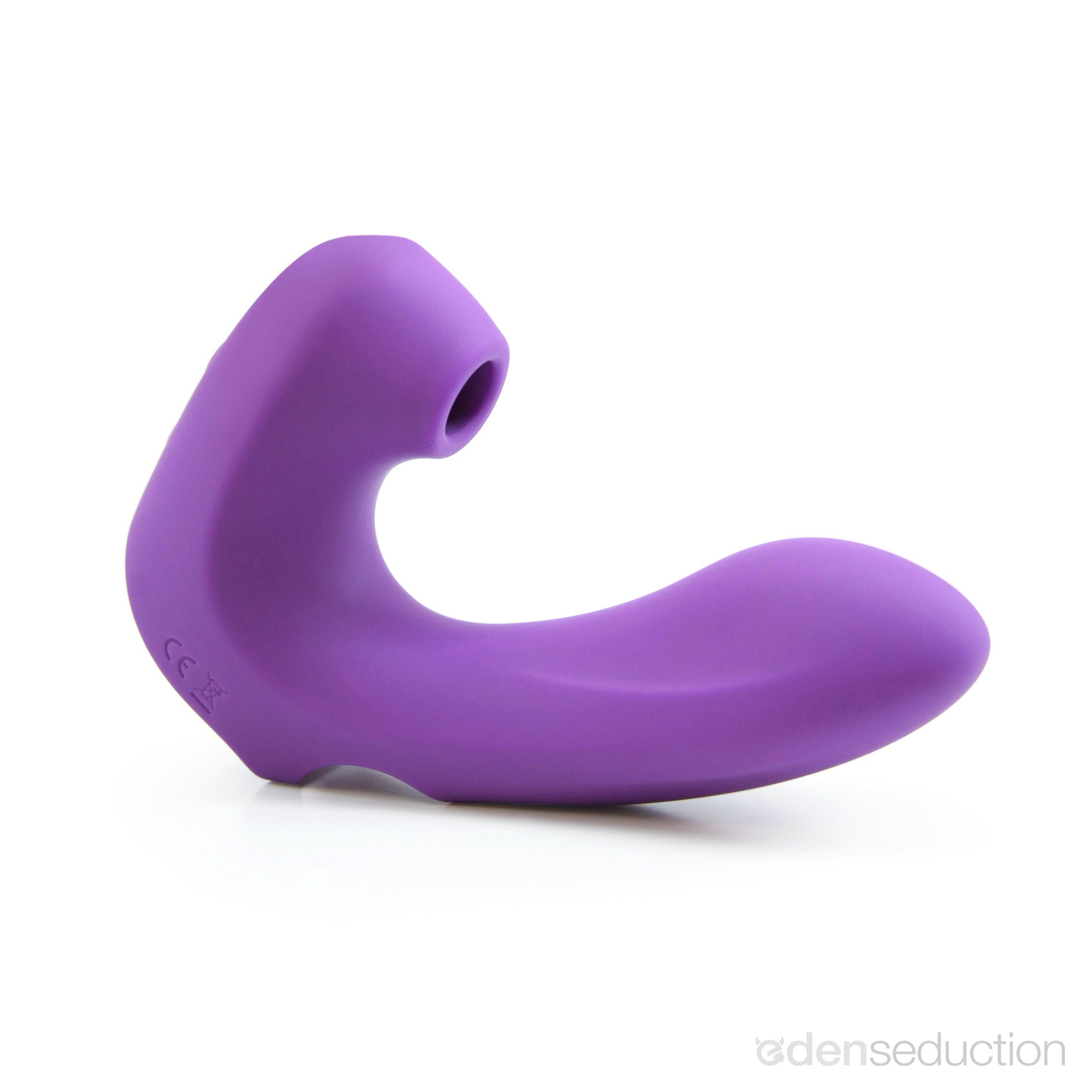 Air touch Clit sucking and G spot finger vibrator - EdenSeduce