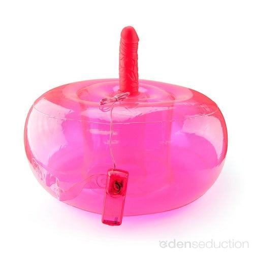 Bouncing vibrator Inflatable dildo chair - EdenSeduce