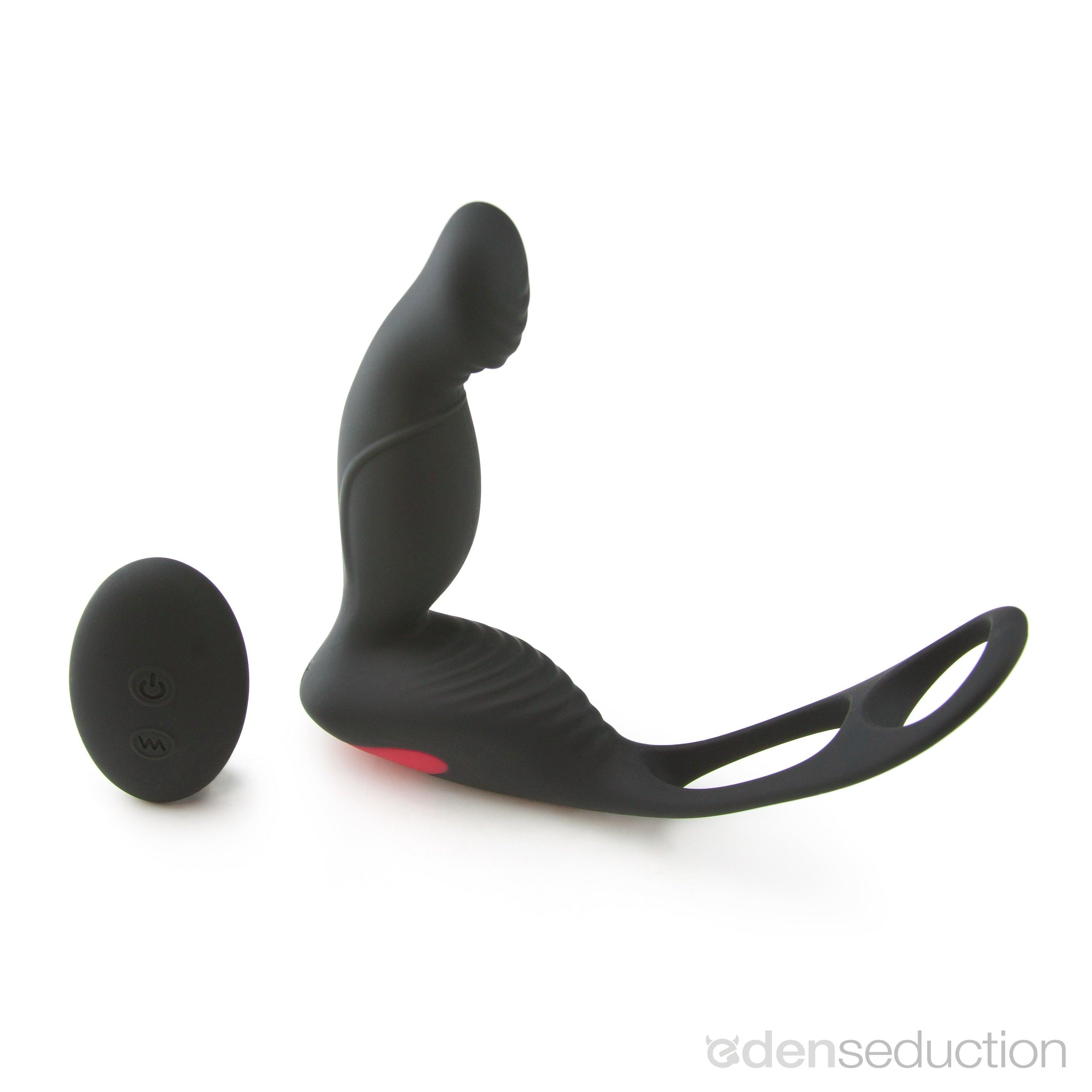 Langer Prostate massager with cock ring - EdenSeduce