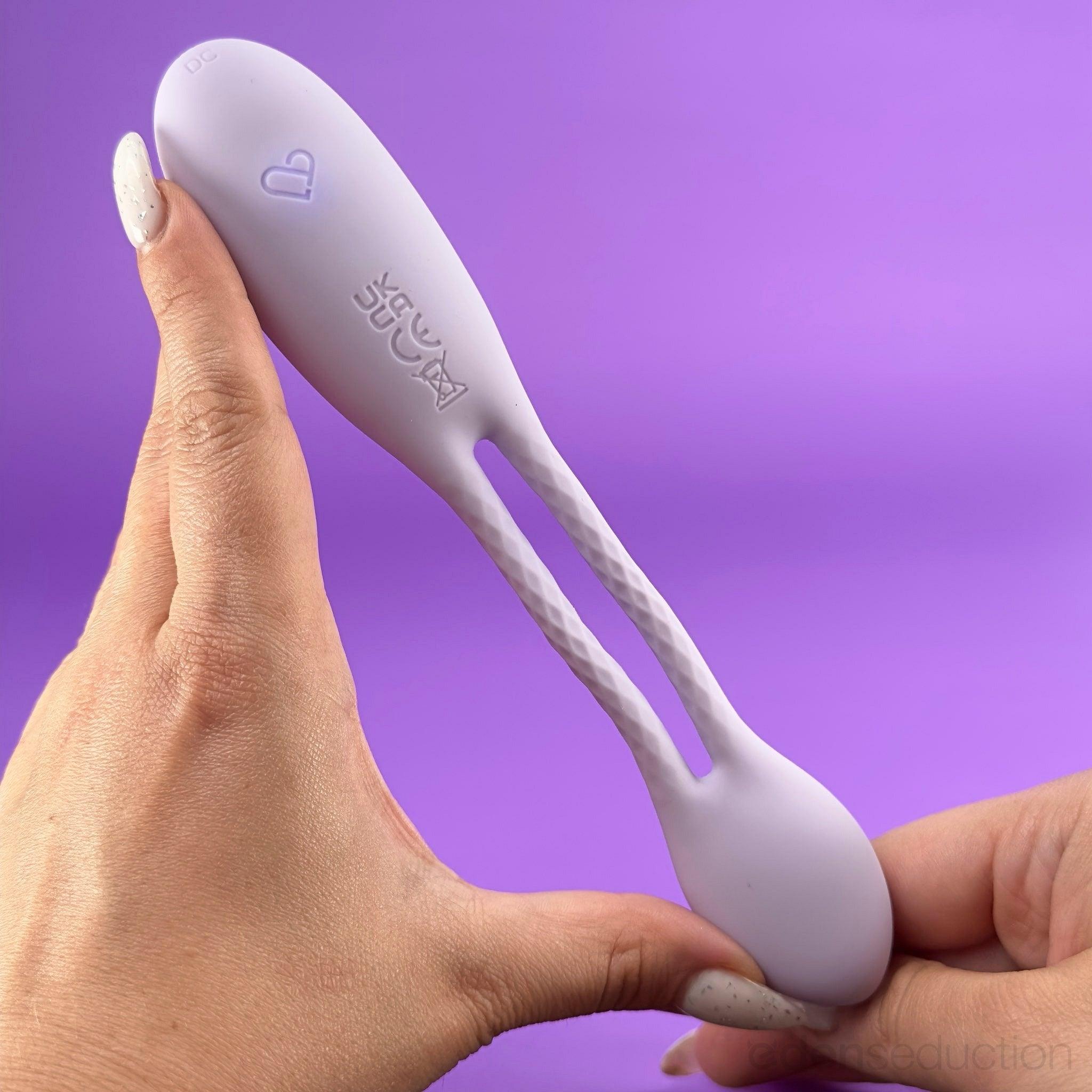 Love flex C shaped vibrator with remote - EdenSeduce