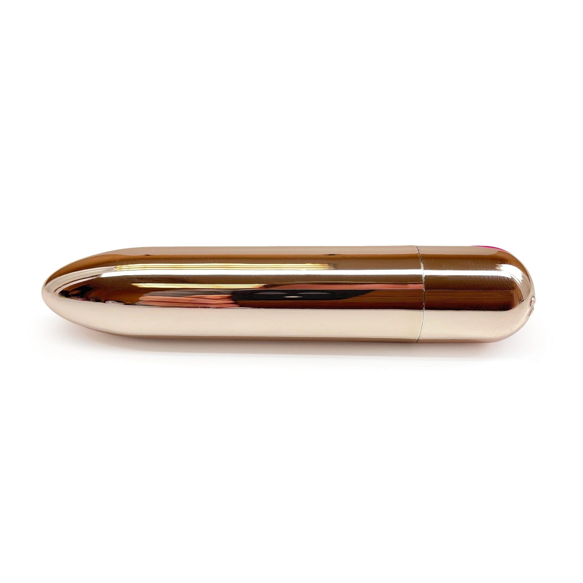 Rose gold Bullet vibrator - EdenSeduce