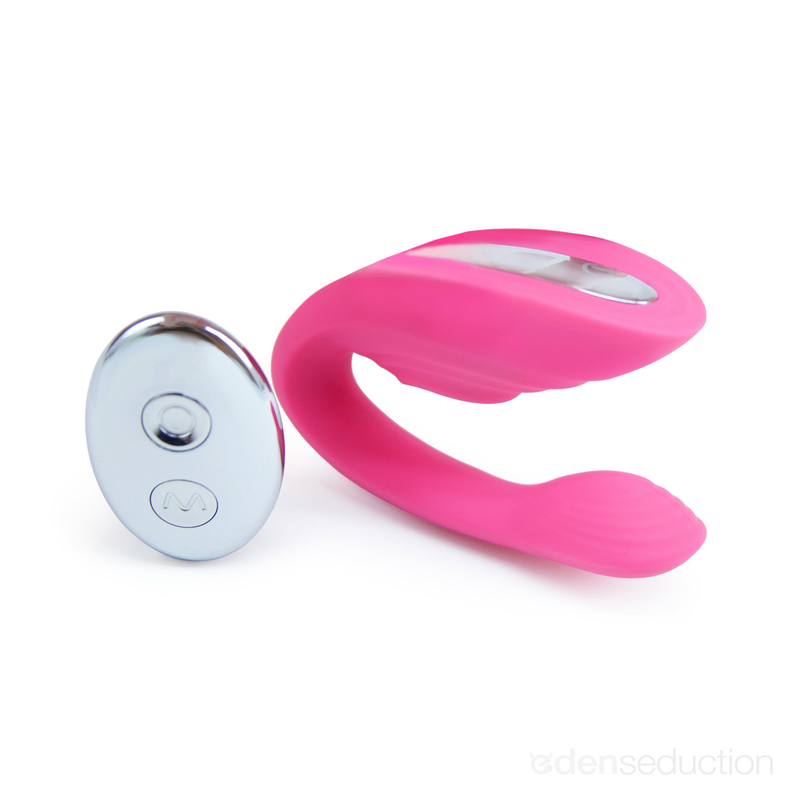 Love-U C shaped vibrator with remote - EdenSeduce