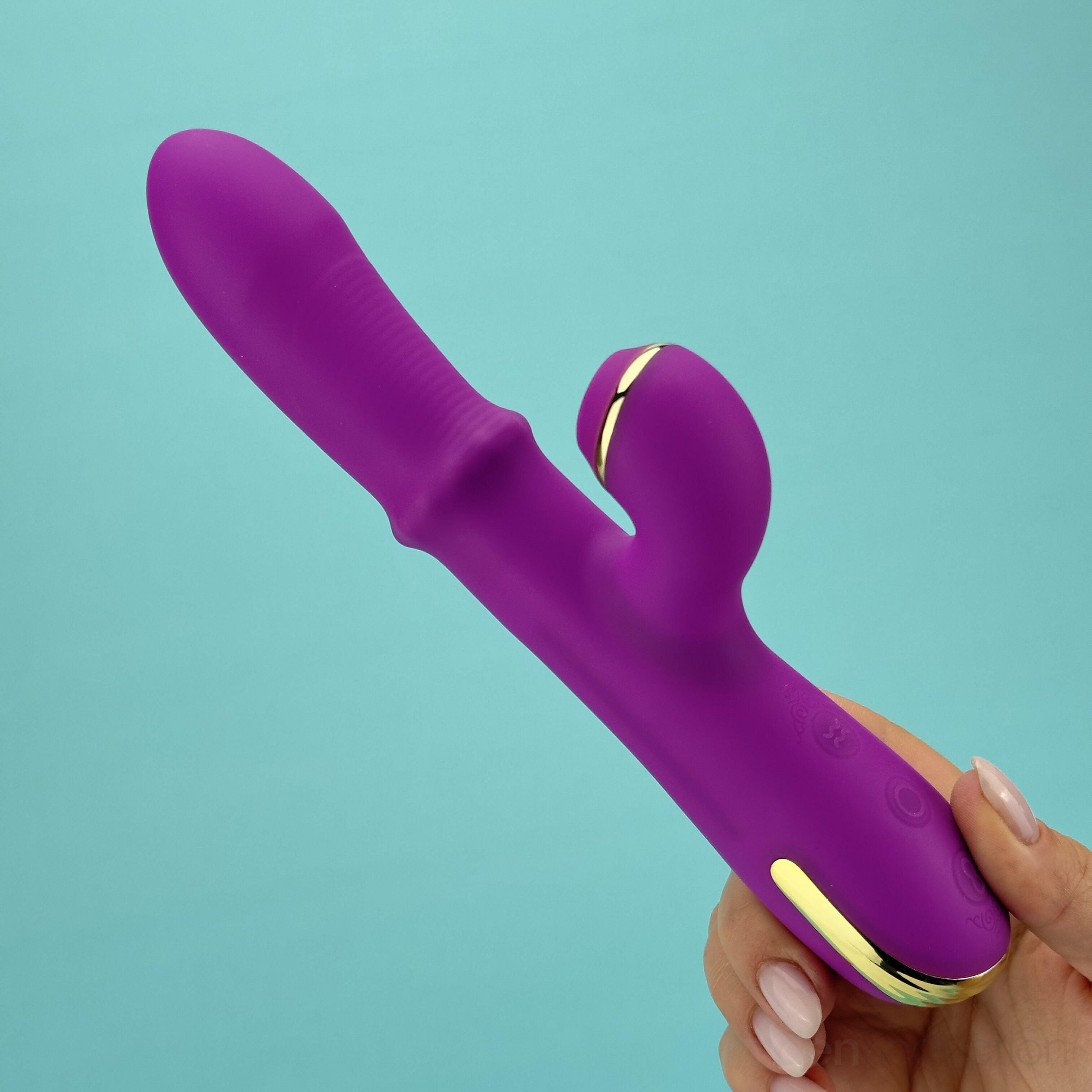 Kiss bliss Clit sucking rabbit vibrator - EdenSeduce