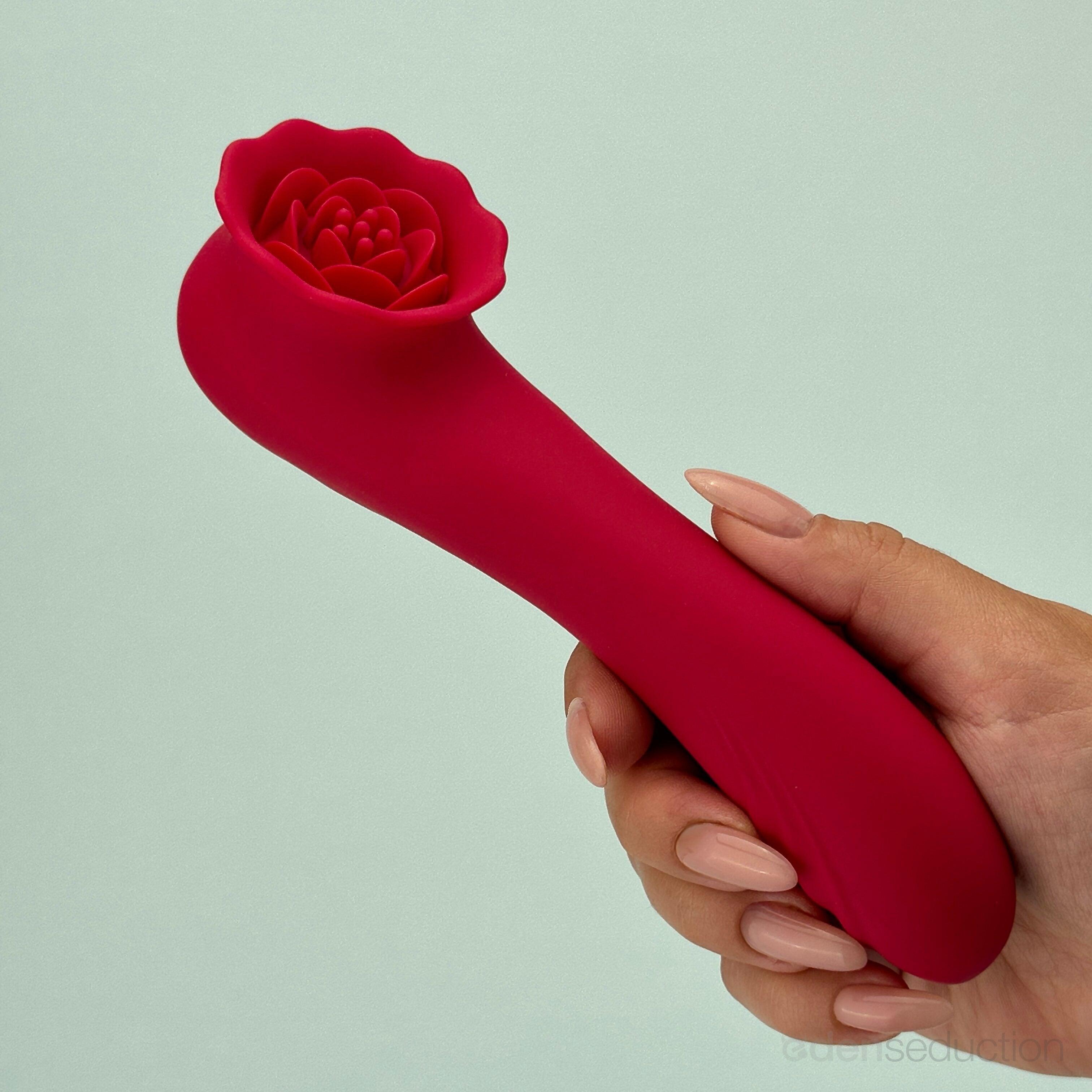 Flower power Dual rose vibrator - EdenSeduce