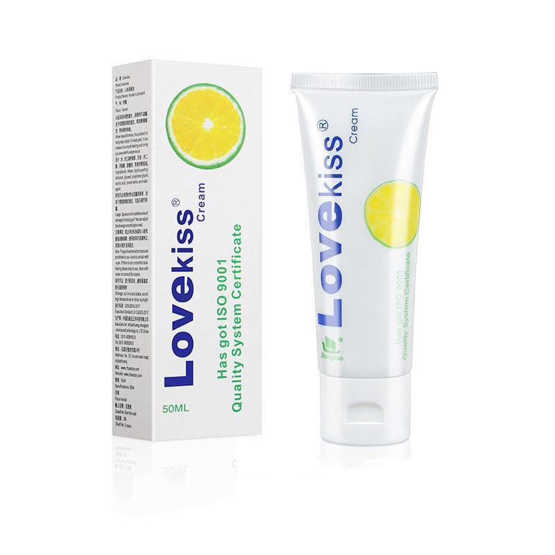 LoveKiss Lemon Flavor Water-Based Lubricant 50ml - EdenSeduce