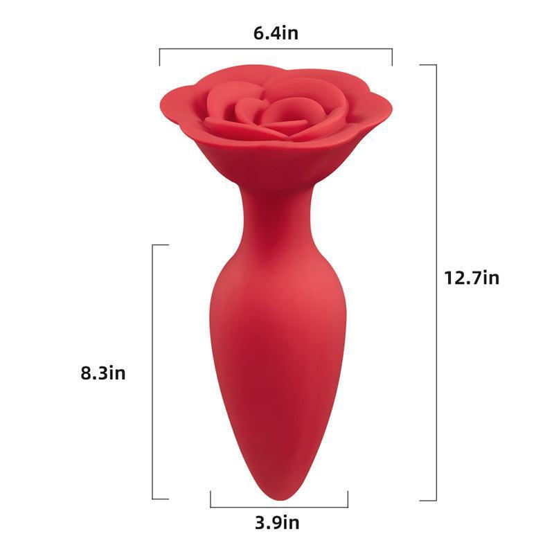 Passion plug Rose butt plug - EdenSeduce