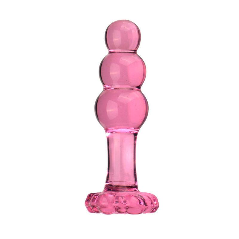 Glass Flower Butt Plug: Elegant Pleasure Blooms - EdenSeduce