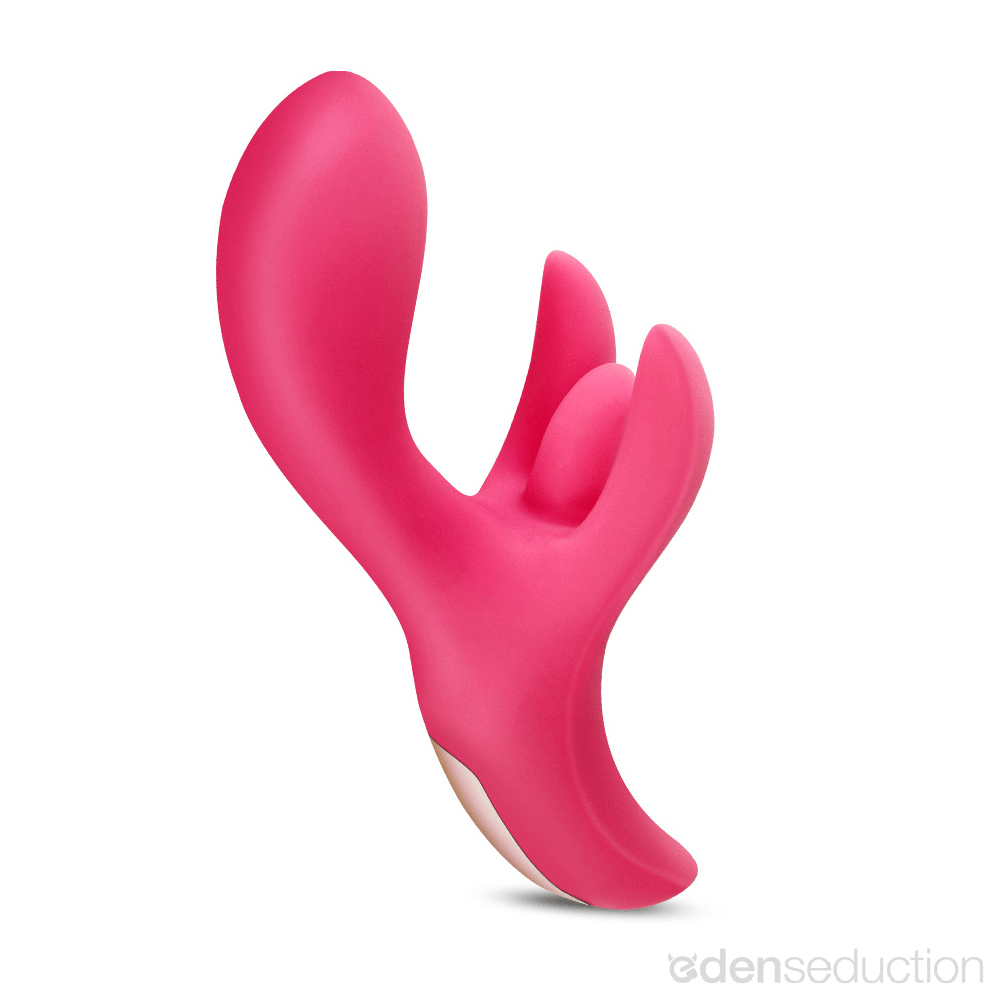 Embrace Flicking rabbit vibrator - EdenSeduce