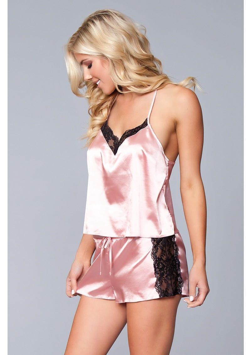 Jasmina Satin Cami & Short Set - EdenSeduce