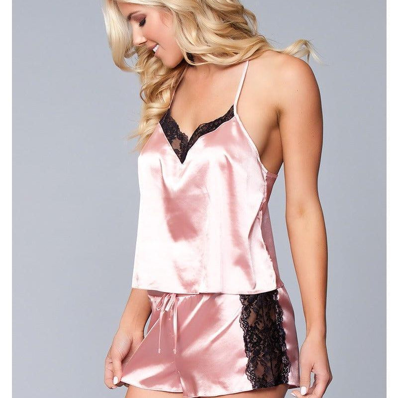 Jasmina Satin Cami & Short Set - EdenSeduce