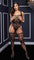 Lace Cheeky Bodystocking with Strappy Garters - EdenSeduce