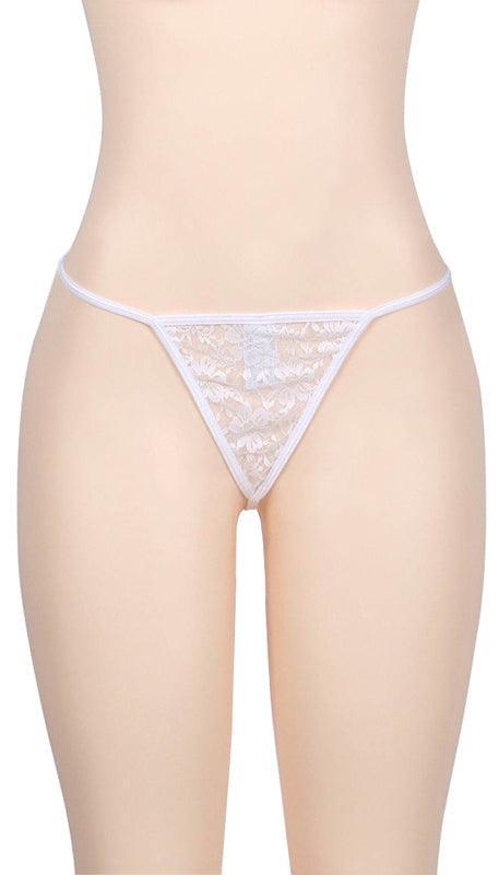 Lace G-String - Three Sizes Available - EdenSeduce