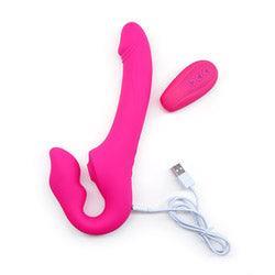 Soul kiss Vibrating strapless strap on - EdenSeduce