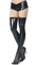 Wet Look Mesh Stockings - EdenSeduce